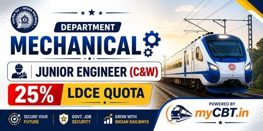 JE (C&W) Mock Test 01